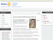 Tablet Screenshot of icufr.org
